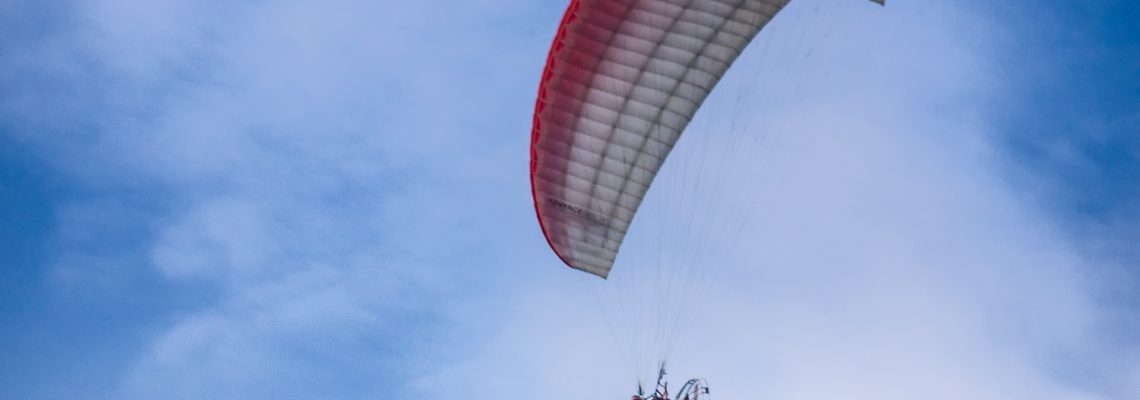 Photo of the Day: Happy paragliding